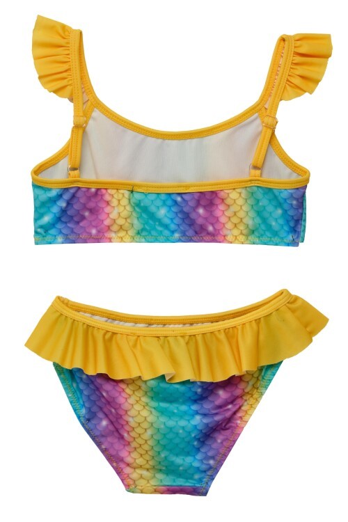 Naırobı Fırfır Detaylı Kız Çocuk Bikini
