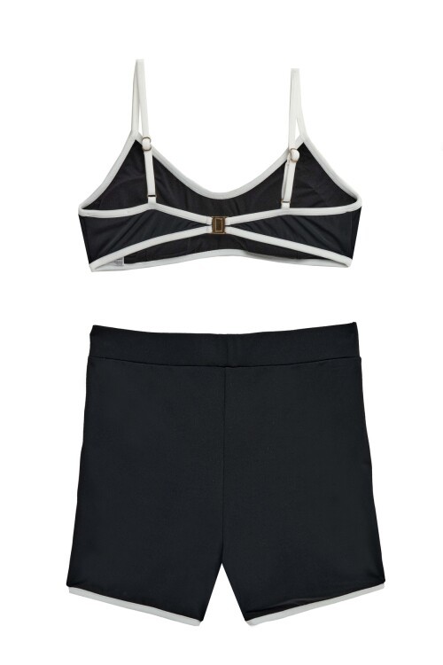 Landau Bustiyet Şortlu İkili Bikini