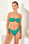 Aksesuarlı Soft Straplez Bikini Tek Üst 