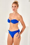 Aksesuarlı Soft Straplez Bikini Tek Üst 