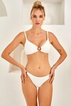Halka Detaylı İnce Askılı Bikini Takım 