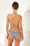 İpli Bikini Tek Alt 
