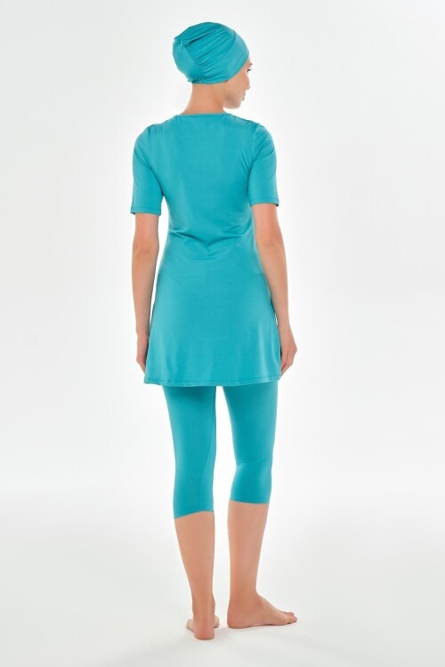 Walt Battal Kısa Kollu Tesettür Mayo 2606-P