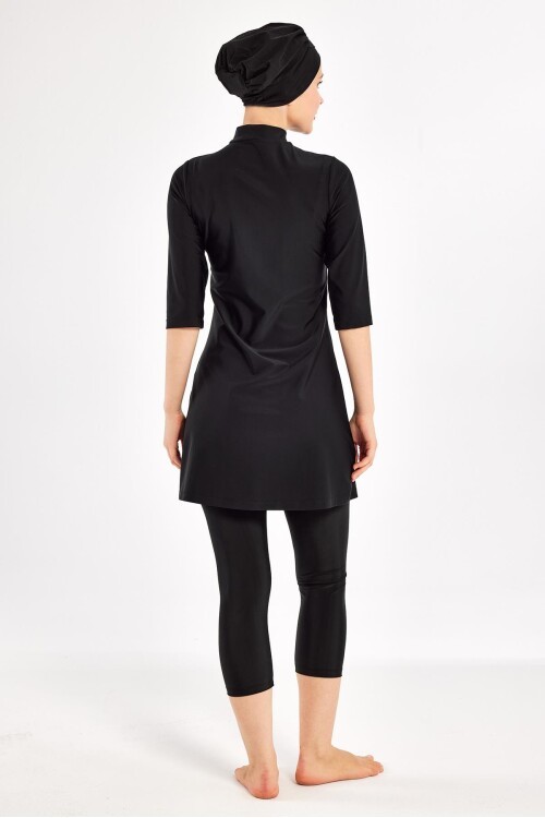 Anda Yarım Kollu Tesettür Mayo 1601