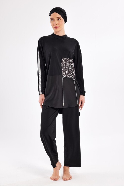 Kınley Uzun Kollu Tesettür Mayo 1117