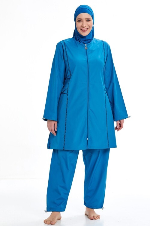 Minion Büyük Beden Tesettür Mayo 0592