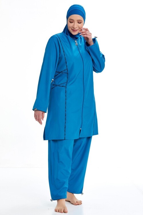 Minion Büyük Beden Tesettür Mayo 0592