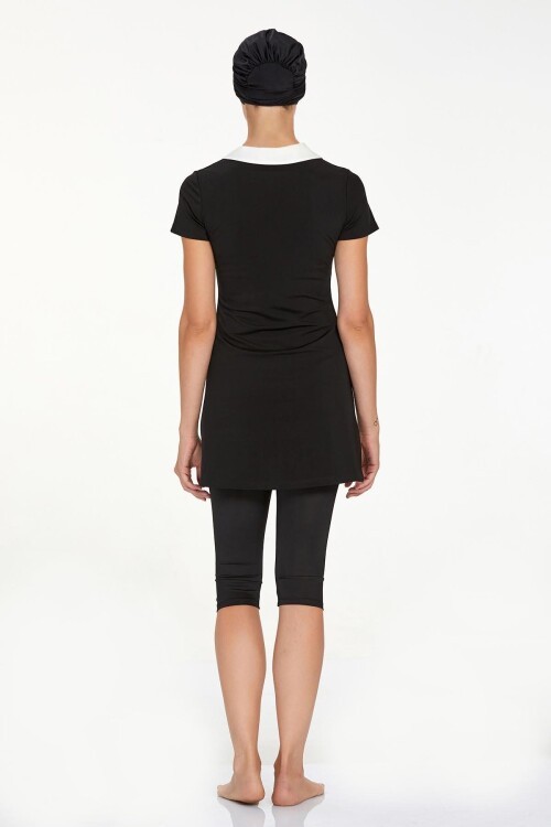 Agatha Yarı Kapalı Tesettür Mayo 3905