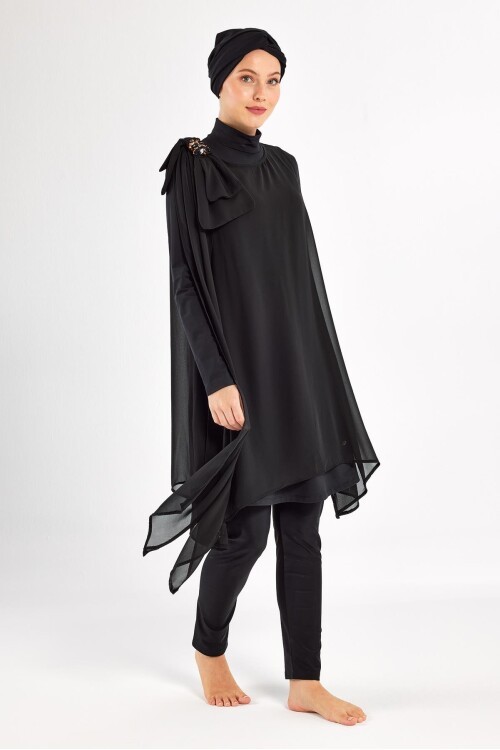 Jossy Uzun Kollu Tesettür Mayo 1129