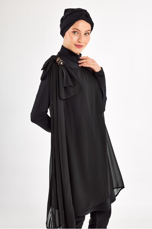 Jossy Uzun Kollu Tesettür Mayo 1129