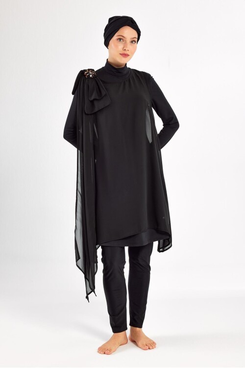 Jossy Uzun Kollu Tesettür Mayo 1129