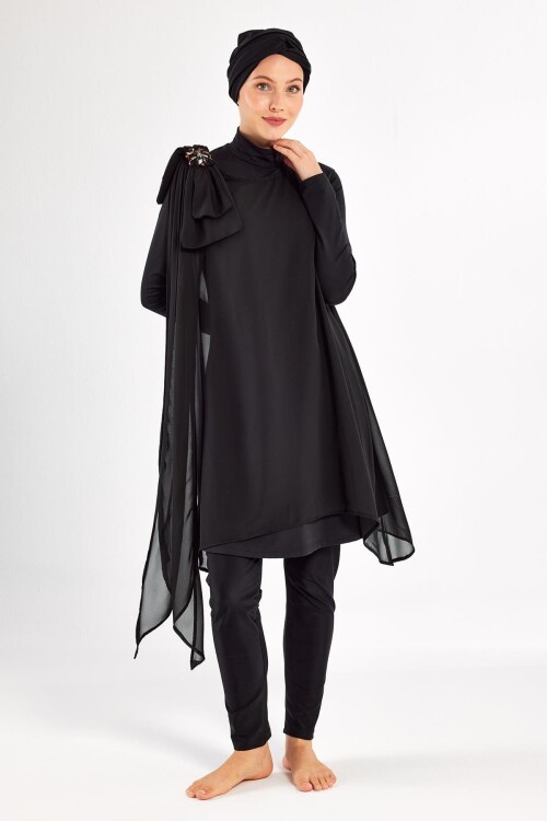 Jossy Uzun Kollu Tesettür Mayo 1129