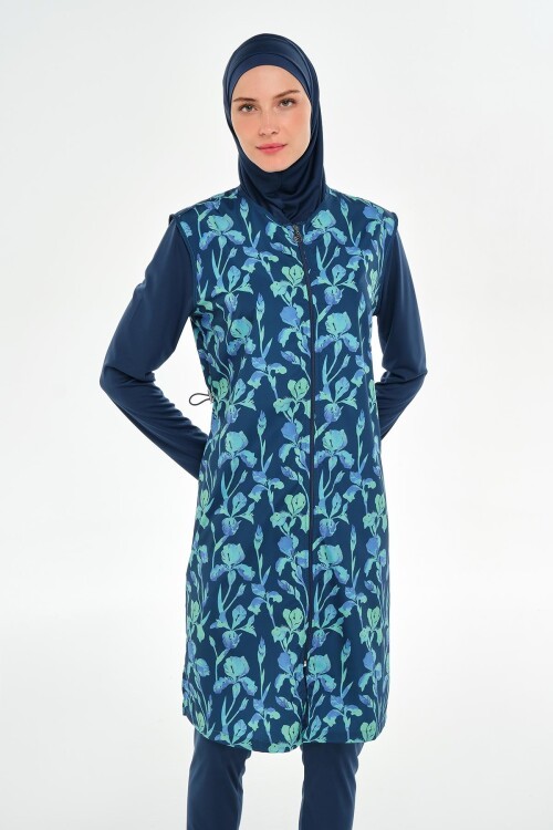 Capri Uzun Kollu Tesettür Mayo 3305