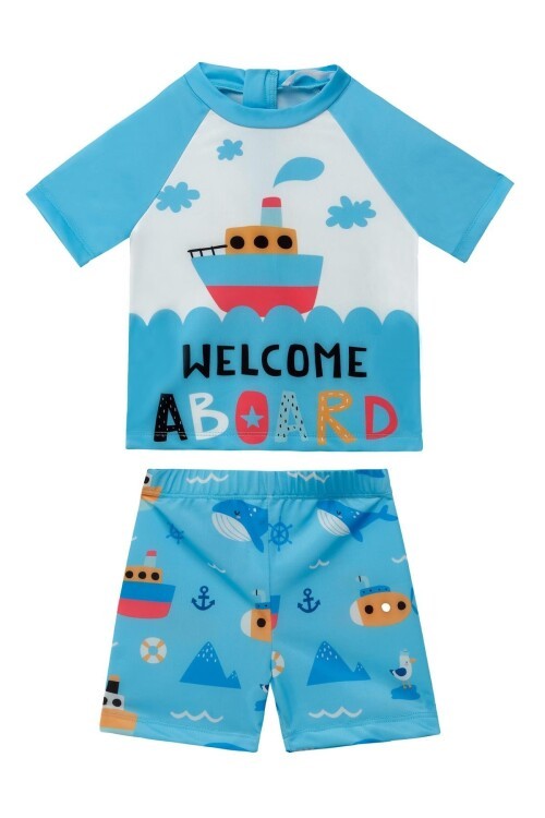 Caserta Erkek Bebek Kısa Kollu Mayo