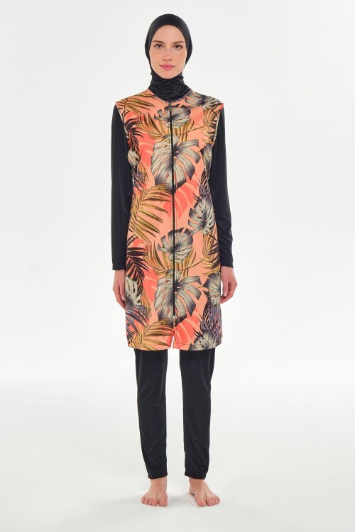 Cayle Uzun Kollu Tesettür Mayo 3312