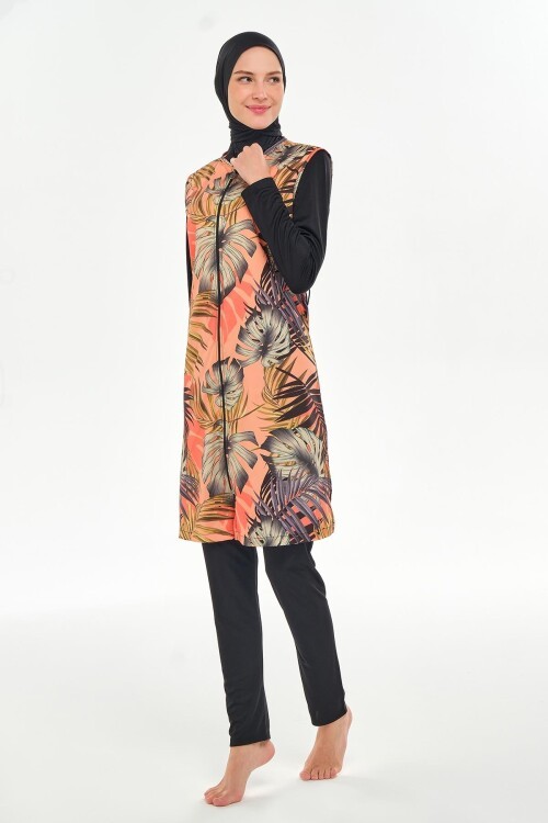 Cayle Uzun Kollu Tesettür Mayo 3312