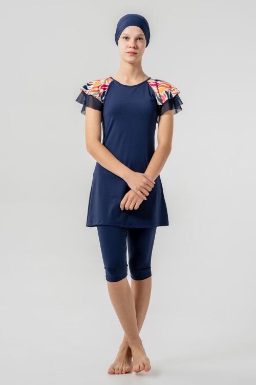 Dora Kısa Kollu Tesettür Mayo 2903