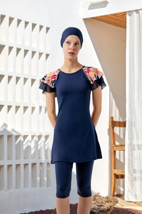 Dora Kısa Kollu Tesettür Mayo 2903