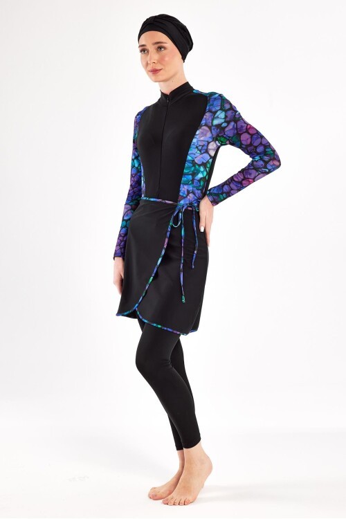 Edda Uzun Kollu Tesettür Mayo 1115