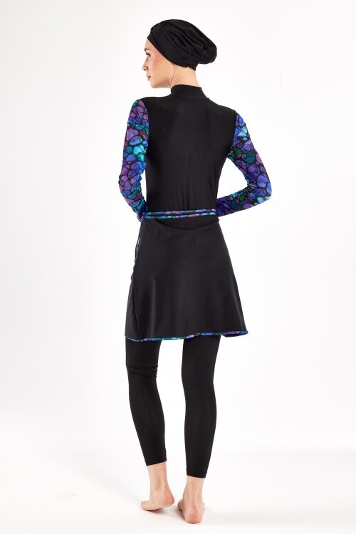 Edda Uzun Kollu Tesettür Mayo 1115