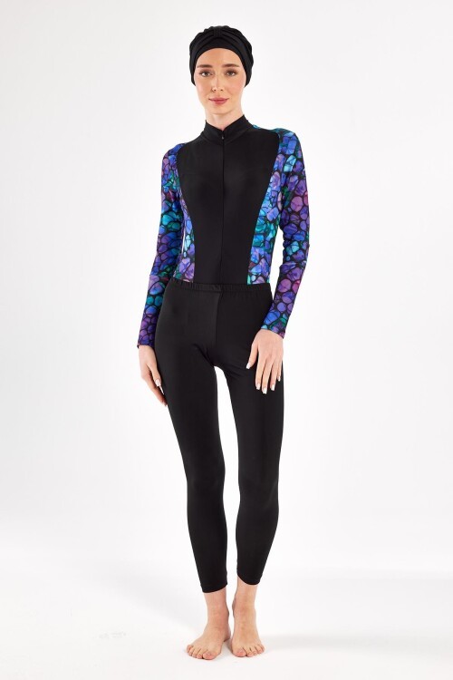 Edda Uzun Kollu Tesettür Mayo 1115