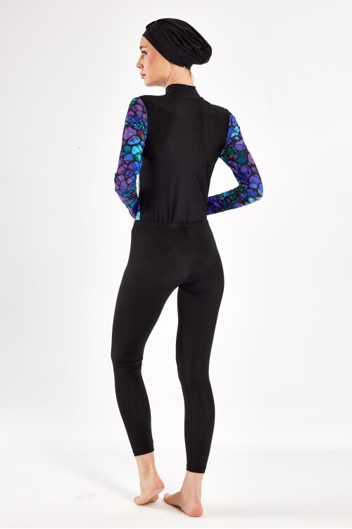 Edda Uzun Kollu Tesettür Mayo 1115