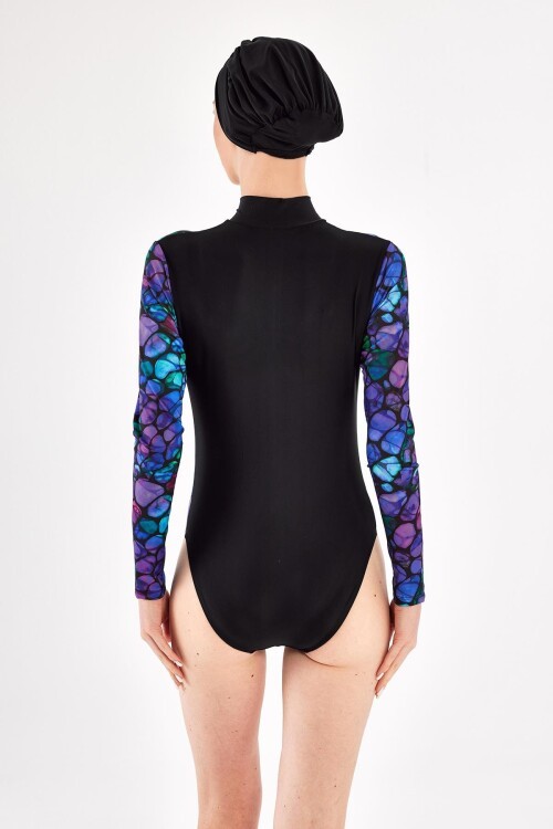 Edda Uzun Kollu Tesettür Mayo 1115