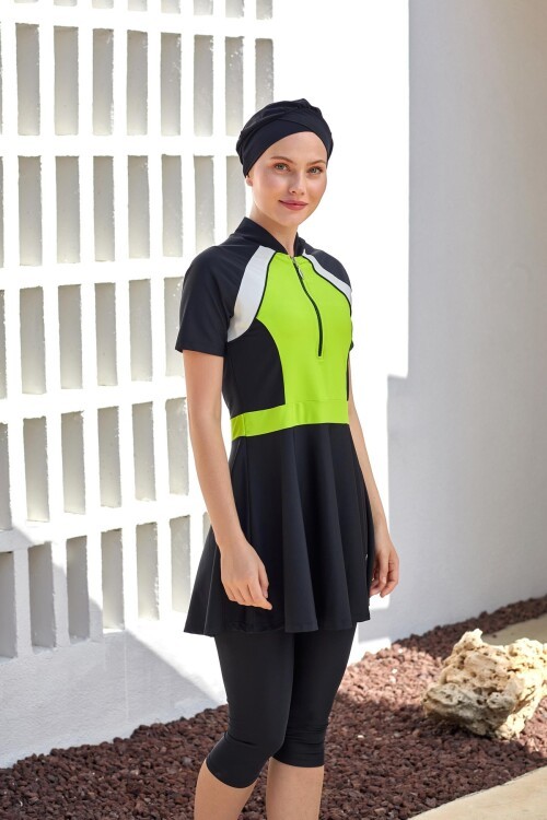 Elvıra Kısa Kollu Tesettür Mayo 1609