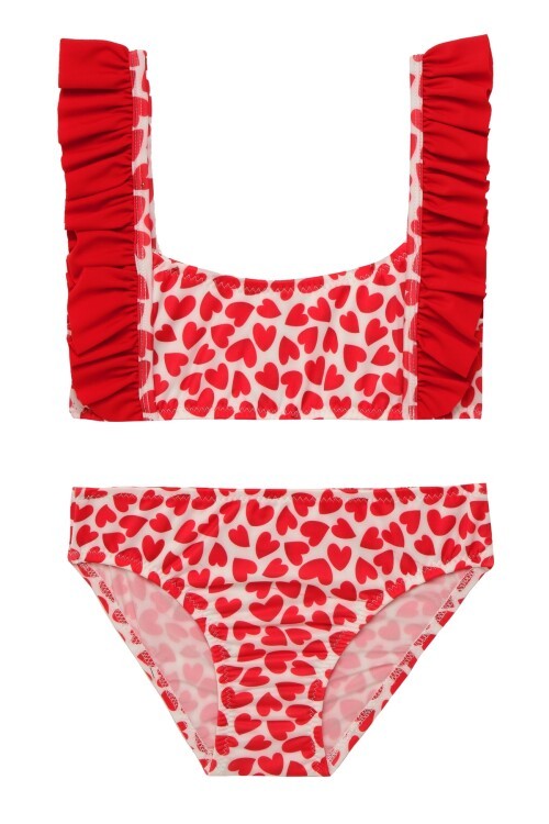 Heart Kız Çocuk Bikini