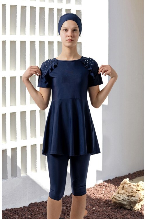 Jemma Kısa Kollu Tesettür Mayo 1907