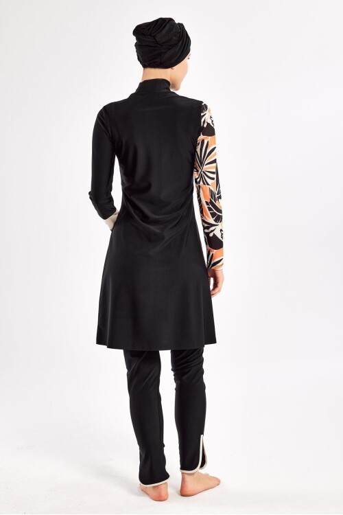 Karla Uzun Kollu Tesettür Mayo 1104