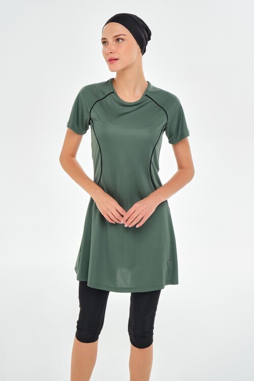 Lalo Kısa Kollu Tesettür Mayo 3606