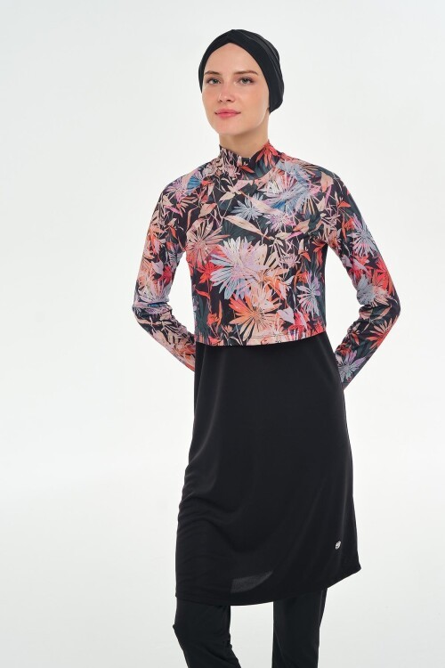 Mele Uzun Kollu Tesettür Mayo 3123