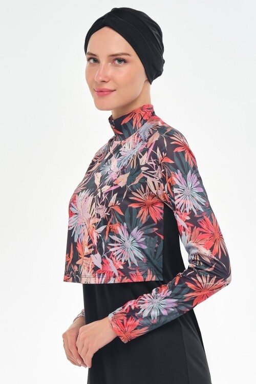 Mele Uzun Kollu Tesettür Mayo 3123