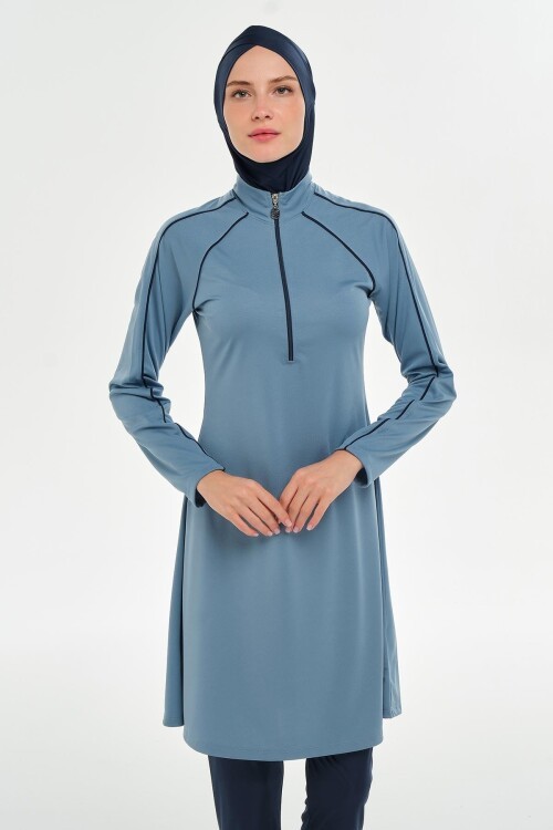 Nila Uzun Kollu Tesettür Mayo 3129