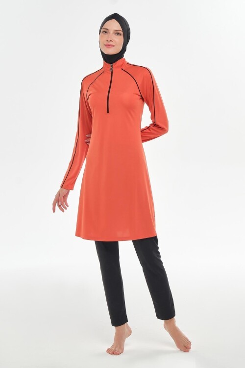 Nila Uzun Kollu Tesettür Mayo 3129