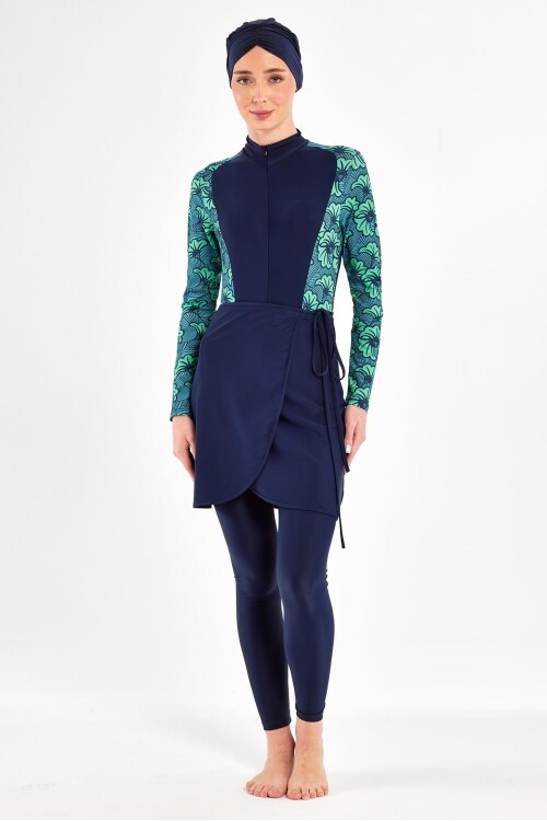 Saver Uzun Kollu Tesettür Mayo 1111