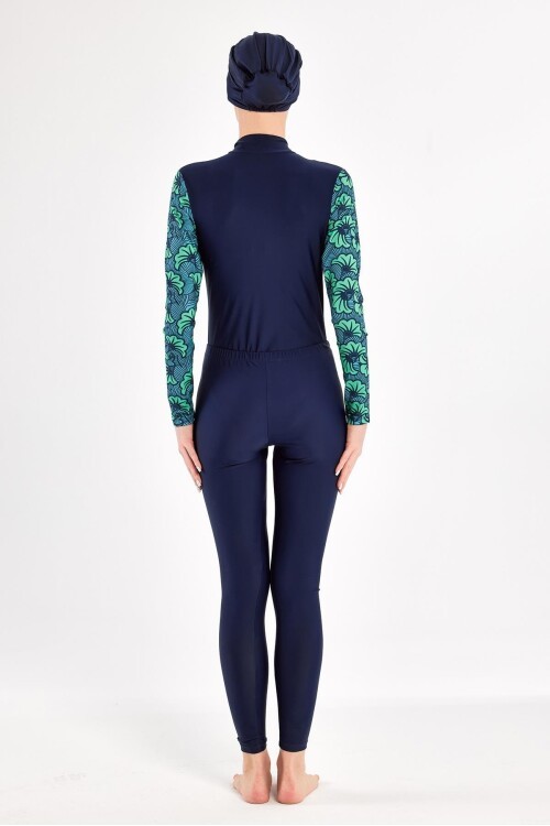 Saver Uzun Kollu Tesettür Mayo 1111