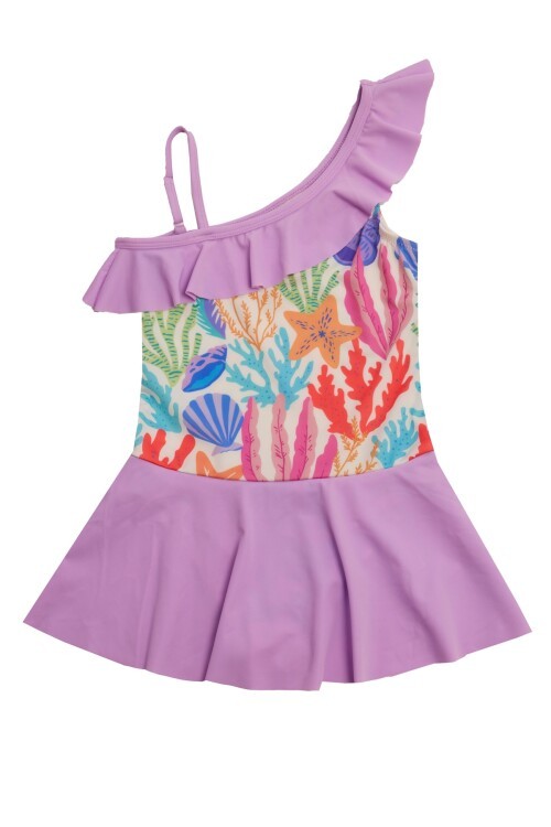 Slovak Tek Omuz Kız Çocuk Mayo 