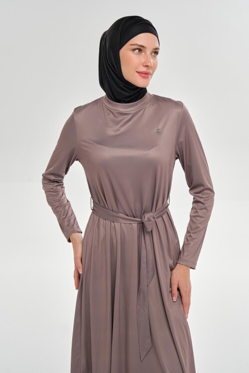 Venesse Uzun Kollu Battal Tesettür Mayo 3133-P