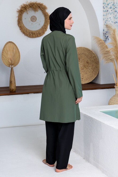 Beny Paraşüt Uzun Kollu Tesettür Mayo