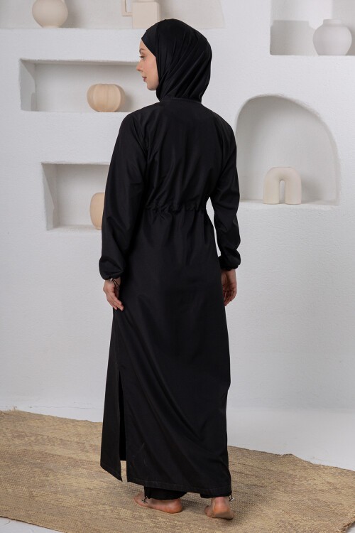 Chaand Battal Uzun Kollu Tesettür Mayo