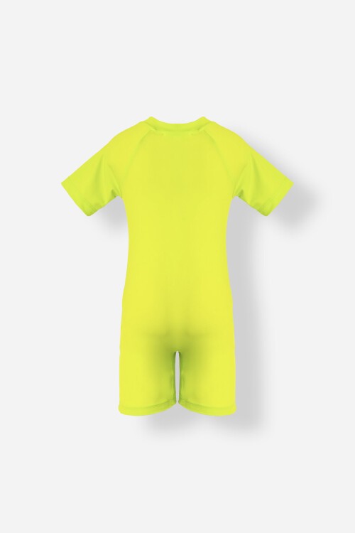 Radha Likralı Paçalı Kısa Kollu Mayo