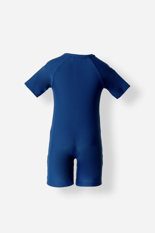 Radha Likralı Paçalı Kısa Kollu Mayo