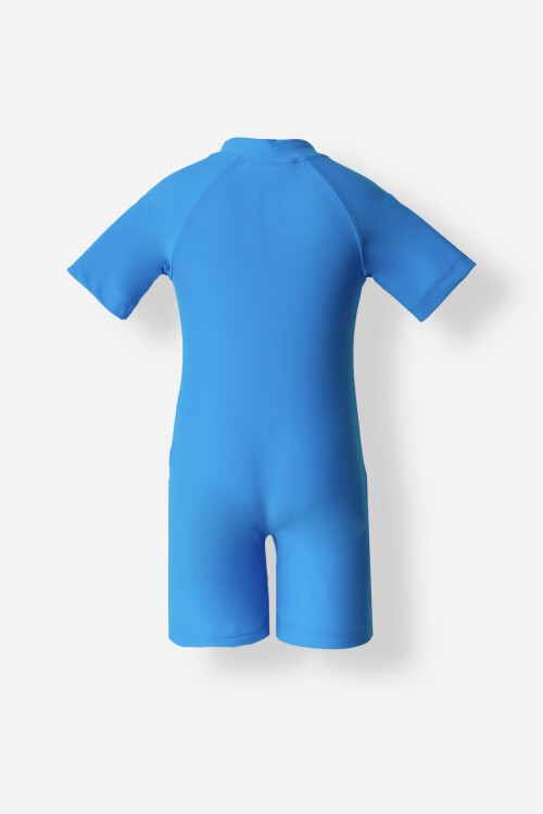 Radha Likralı Paçalı Kısa Kollu Mayo