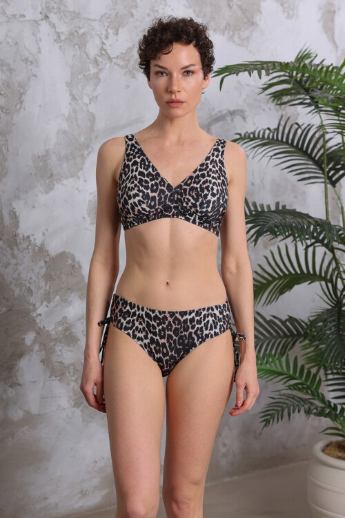 Yanı Sürgülü Bikini Tek Alt