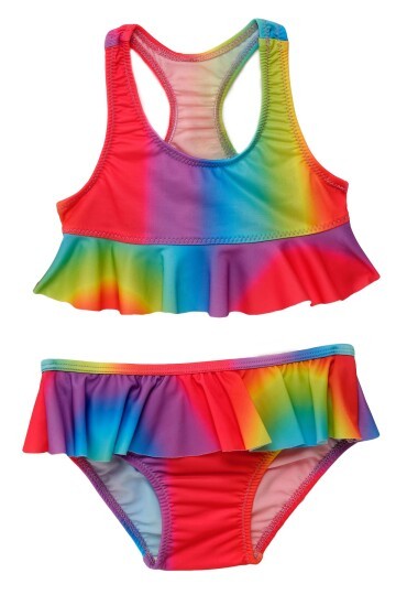 Hobart Kız Bbek Fırfır Detaylı Bikini