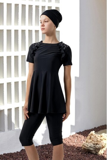 Jemma Kısa Kollu Tesettür Mayo 1907