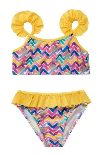 Steın Fırfır Detaylı Kız Çocuk Bikini