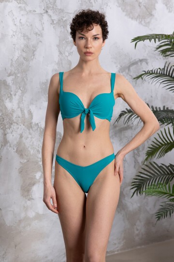 Dolgulu Bikini Tek Üst